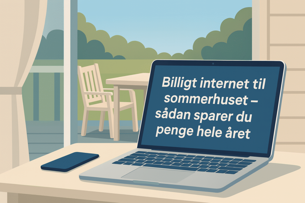 billigt internet til sommerhuset