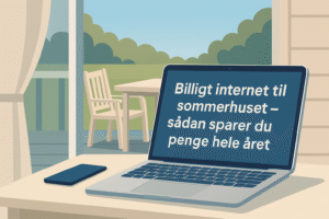 Billigt internet til sommerhuset – sådan sparer du penge hele året