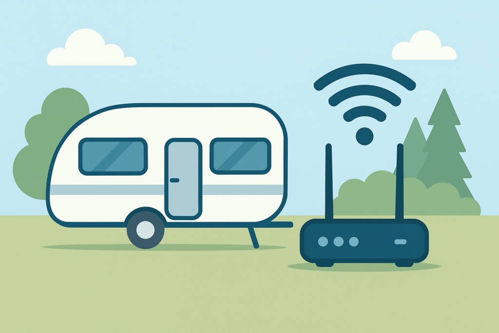 internet i campingvogn