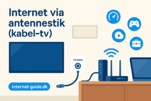 Internet via antennestik – sådan fungerer kabel-tv internet i 2025