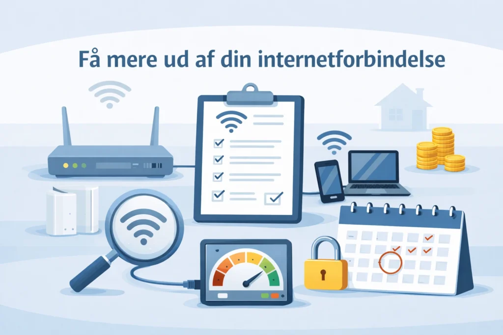 få mere ud af din internetforbindelse
